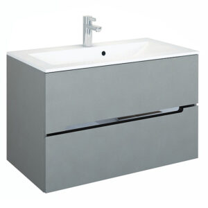 Set Mobilier baie Oristo Silver 90 +lavoar