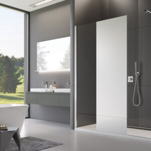Paravan dus Walk-in cu oglinda 140x200cm