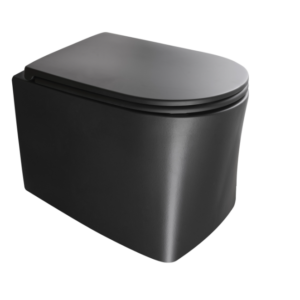 Set WC suspendat AXA DP+ capac soft-close negru