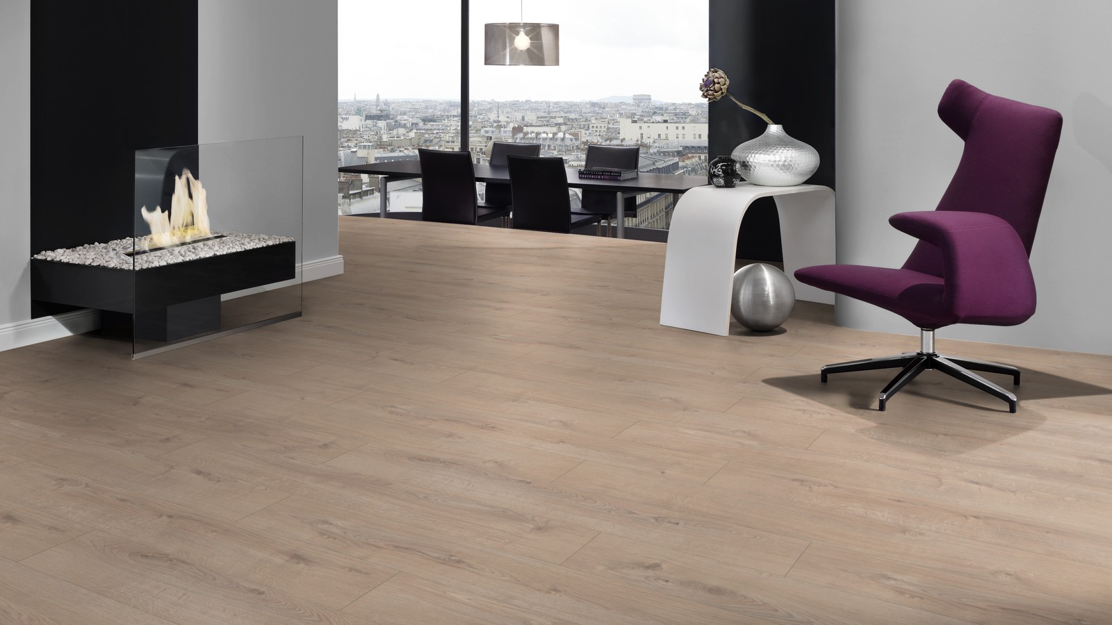 F05 Stejar bej deschis -Parchet laminat -Classic Line -Ter Hürne - imagine 4