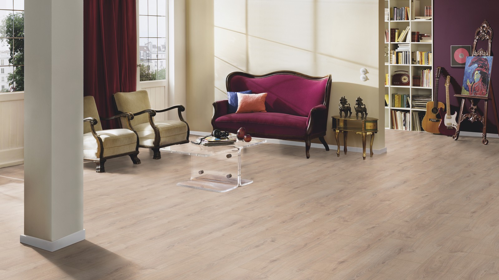 F05 Stejar bej deschis -Parchet laminat -Classic Line -Ter Hürne - imagine 6
