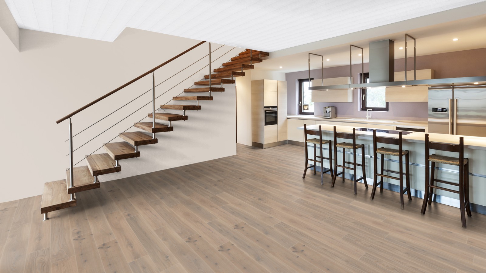 F03 Parchet Laminat Oak American Dinners- Ter Hürne - imagine 3