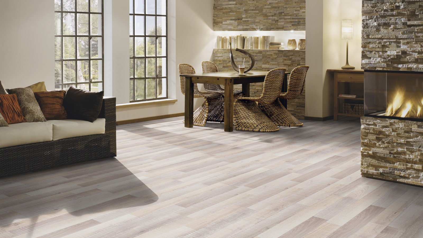 F10 Stejar Marked Grey -Parchet Laminat -ter Hürne - imagine 4