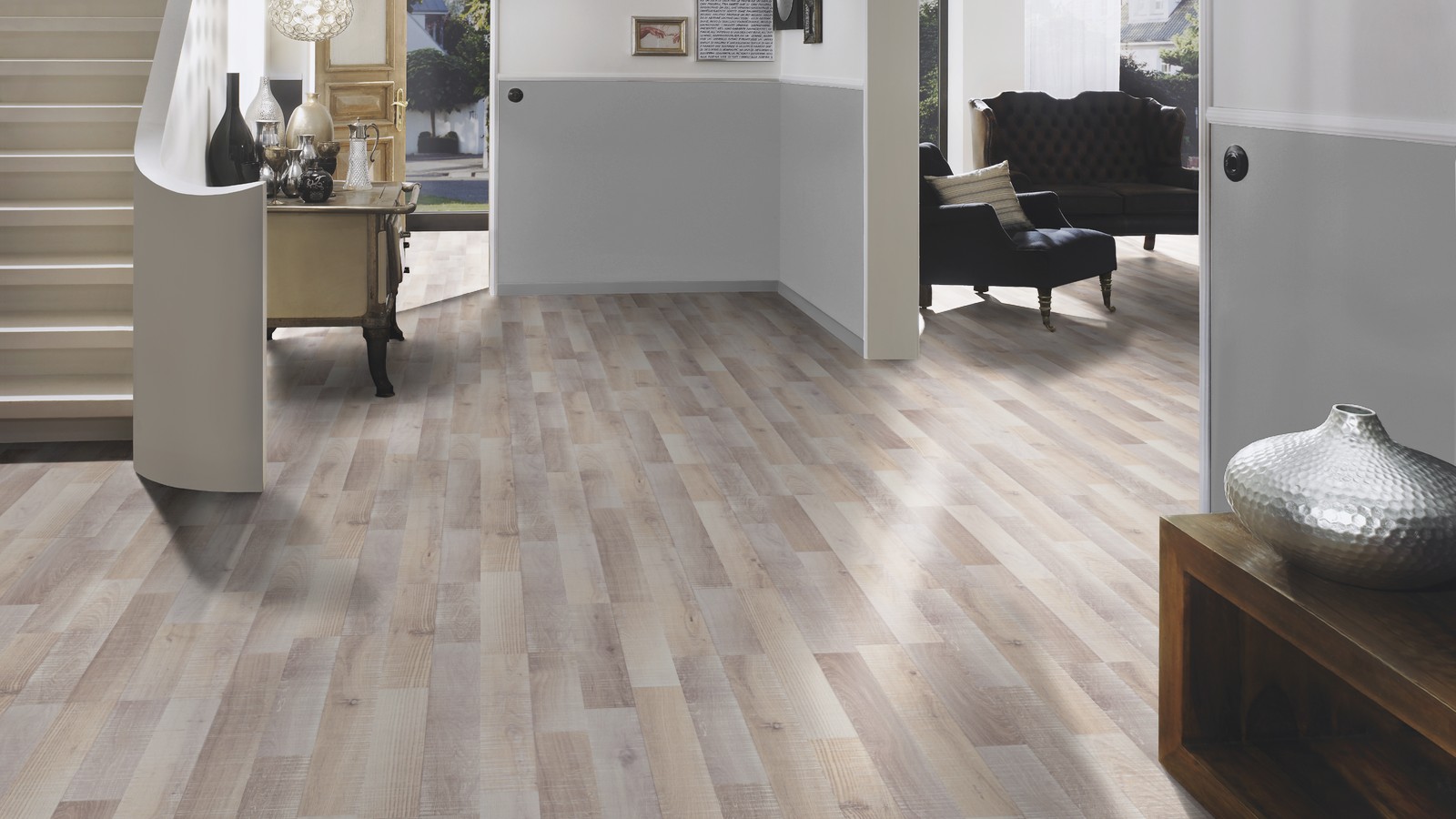F10 Stejar Marked Grey -Parchet Laminat -ter Hürne - imagine 6
