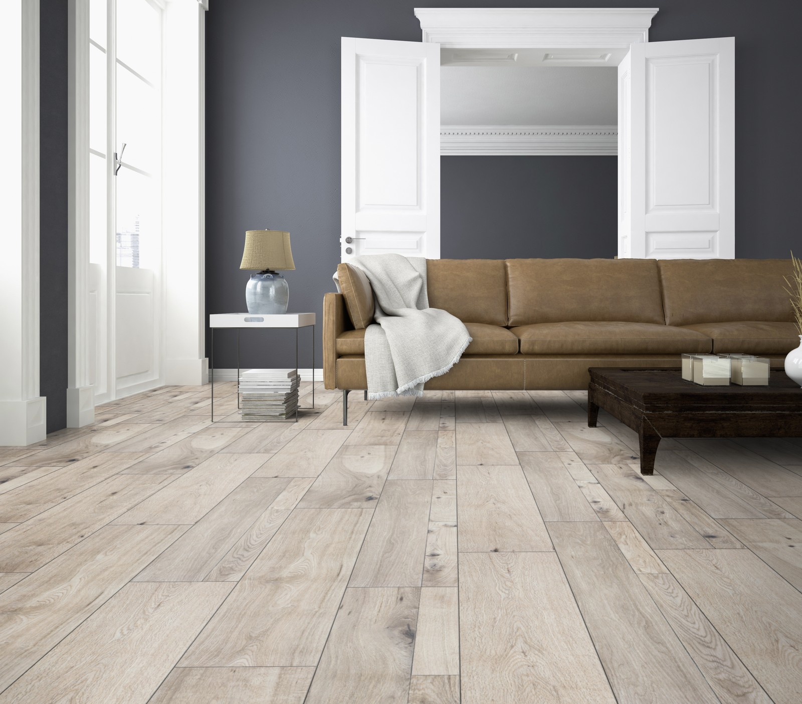 F09 Stejar Horizon Grey -Parchet Laminat -ter Hürne - imagine 3