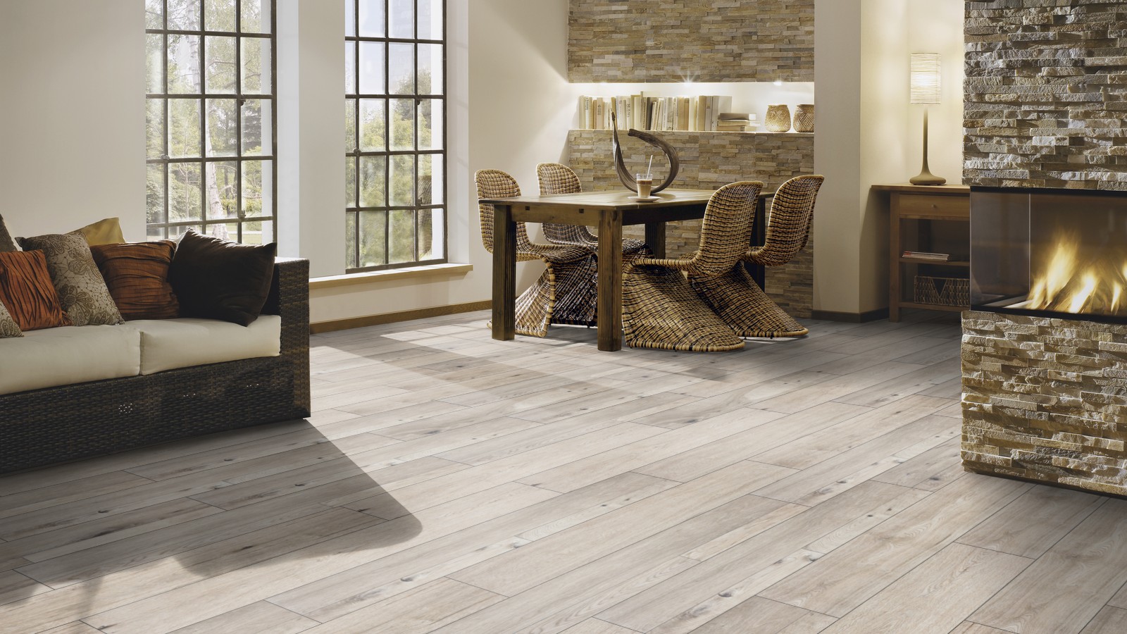 F09 Stejar Horizon Grey -Parchet Laminat -ter Hürne - imagine 5