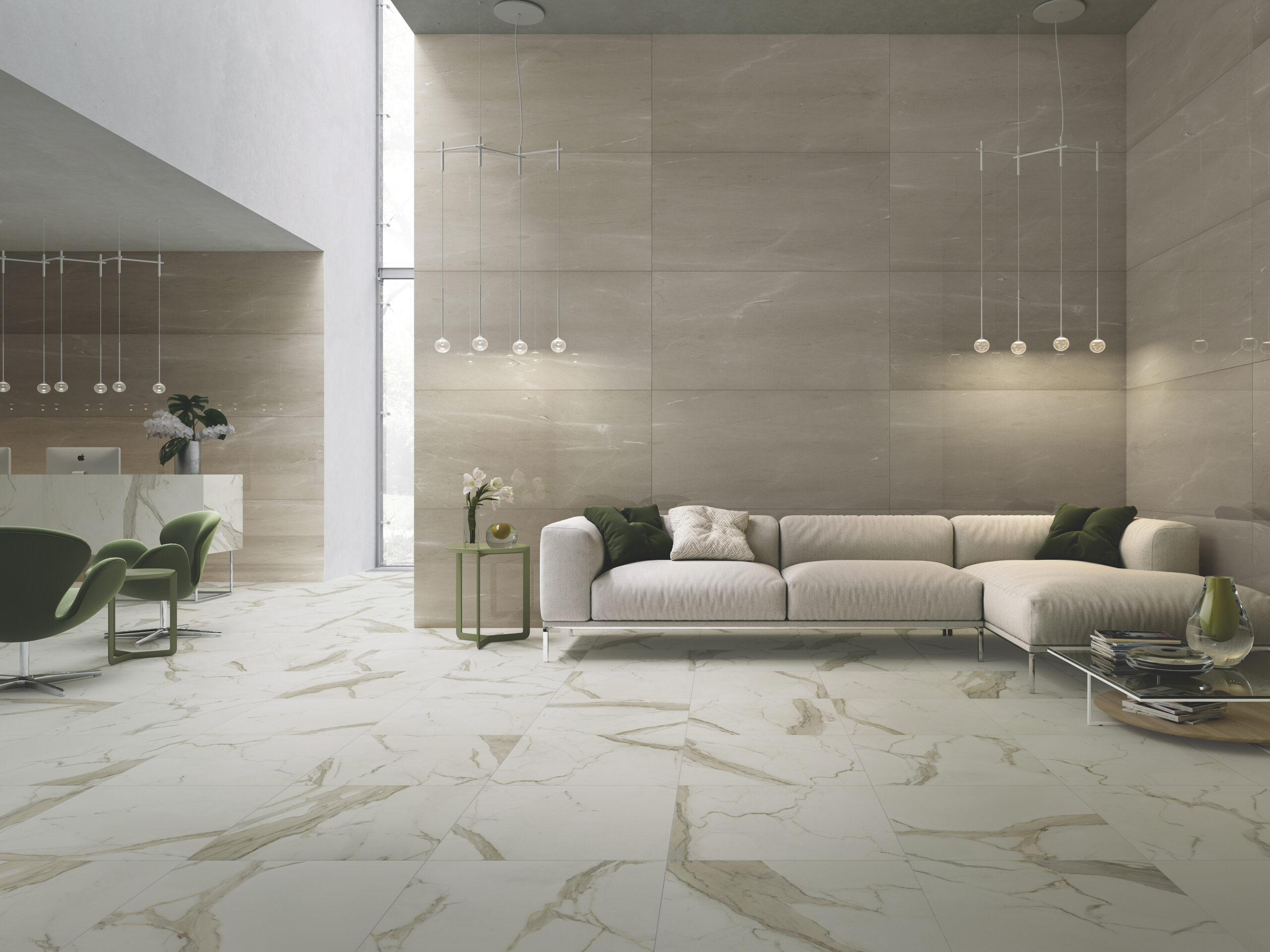 Prestigio Calacatta Lucioasa - imagine 2
