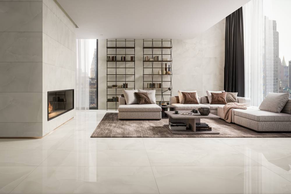 Prestigio Onyx, alb, 60x60cm - imagine 2